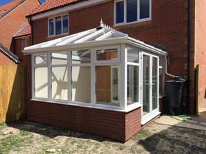 Edwardian diy conservatory with a durabase